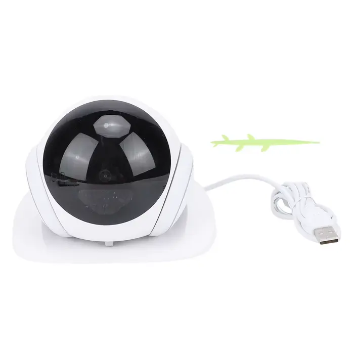 Caméra mobile pour animaux de compagnie, alimentée par batterie, conversation bidirectionnelle, déte