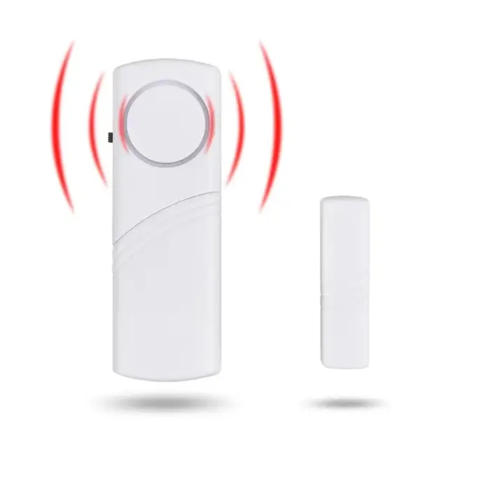 Alarme anti-cambriolage sans fil pour porte et fenêtre, capteur magnétique, ouvre-porte domestique, 