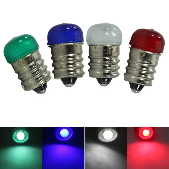 Mini Ampoule LED VIEWI E12 Pour Décoration Salon Avec Couleurs Rouge Bleu Vert Jaune Blanc Froid 6000K Lumière Économe Durée Vie Longue Occasions Spéciales