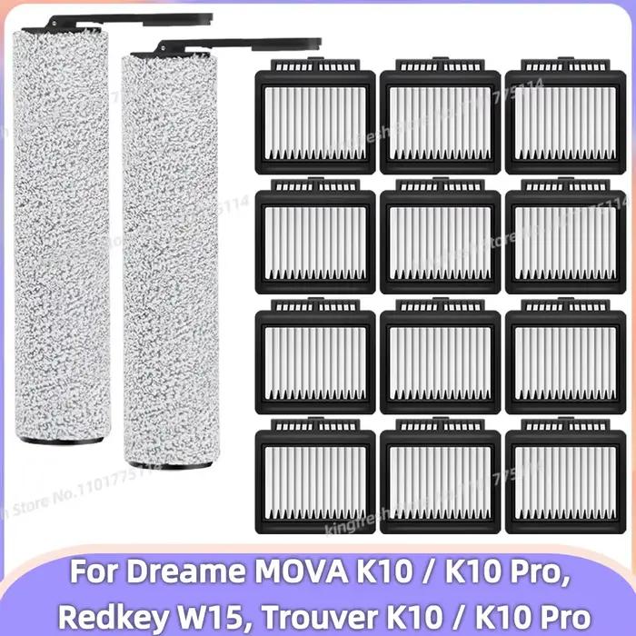 Compatible avec Dreame MOVA K10 / K10 Pro, Trouver K10 / K10 Pro, Redkey W15, MOVA 2.0 Pro Pièces d’