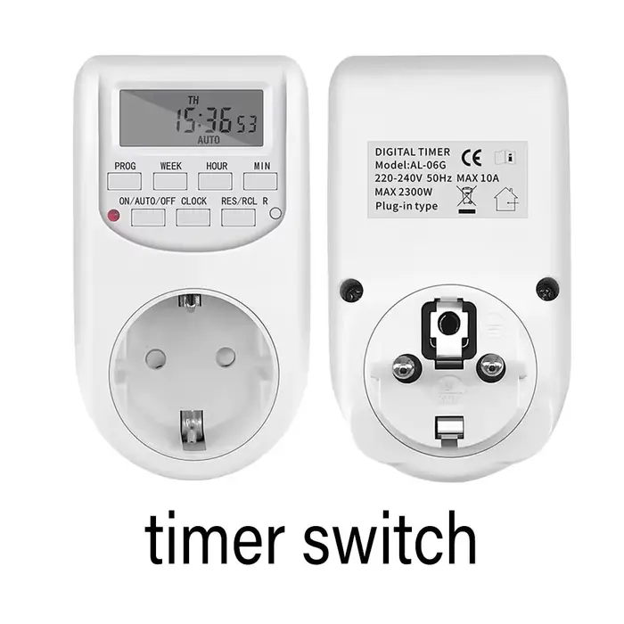Prise de Thermostat numérique, prise EU/US/UK, régulateur de température, interrupteur de minuterie,