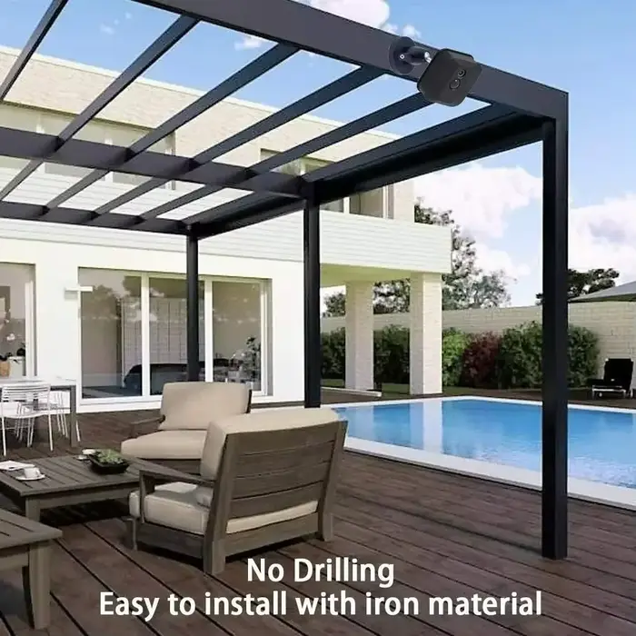 Support mural magnétique universel pour caméra Arlo Pro 2/3 Ultra Blink XT/XT2 Eufycam 2/E/2C facile à installer et à ajuster pour une sécurité maximale à la maison ou en entreprise