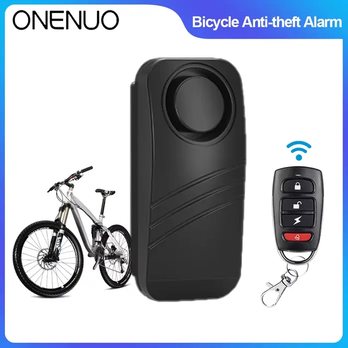 Alarme de moto sans fil, télécommande antivol, alarme de vélo étanche, alarme de vélo électrique pou