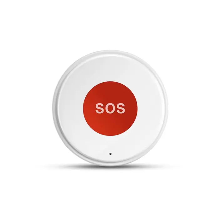 Tuya WiFi SOS bouton d'appel de panique application Smart Life batterie Rechargeable alarme à une to