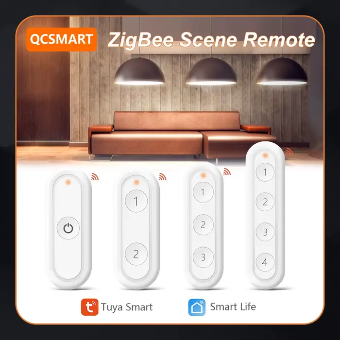 Bouton-poussoir portable sans fil Tuya Smart Life