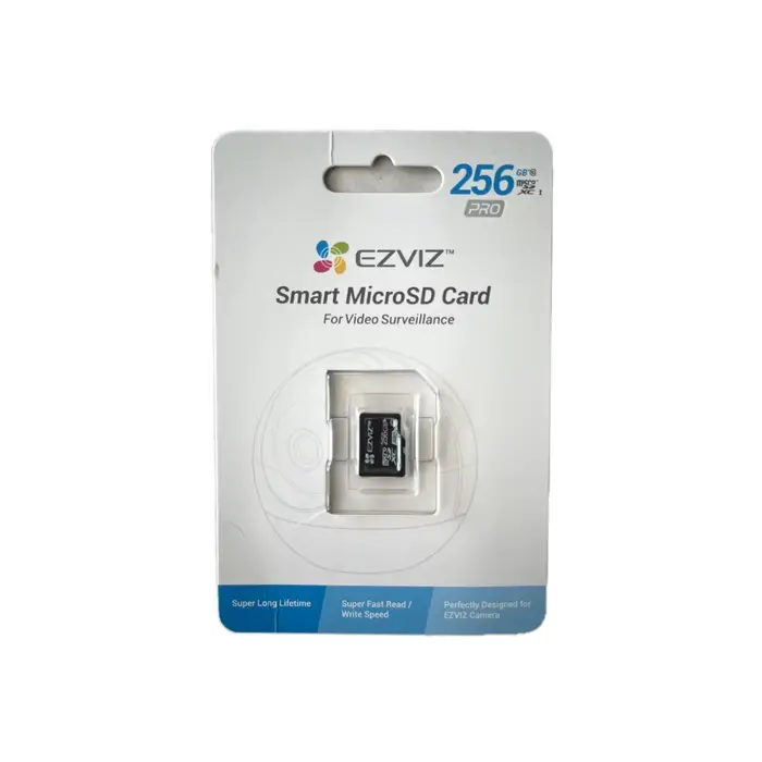 EZVIZ 32GB 64GB 128GB 256GB 512GB classe 10 haute vitesse lecture écriture carte MicroSD TF pour caméra de sécurité Hikvision