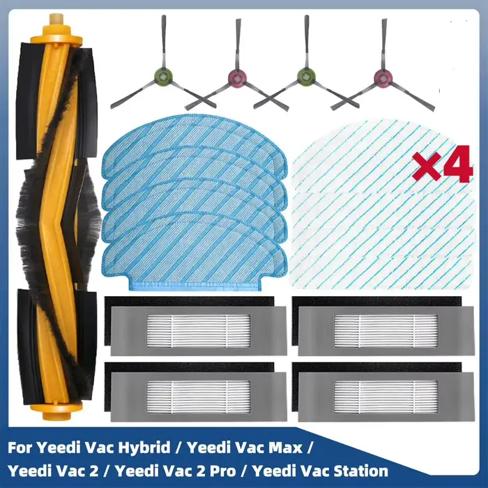 Pièces de rechange pour aspirateur Robot Yeedi Vac hybride Vac Max Vac 2 Vac 2 Pro Vac Station, bros