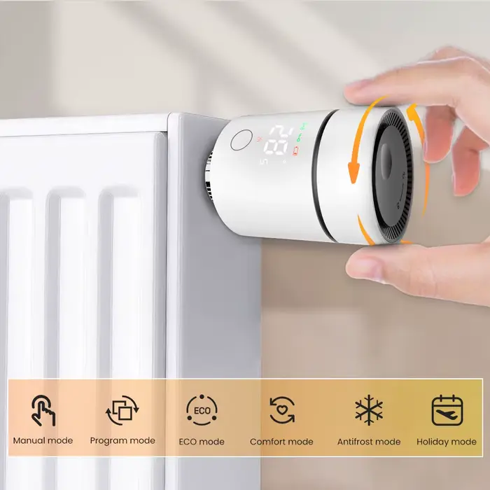 AVATTO ZigBee 3.0 vanne de radiateur de Thermostat