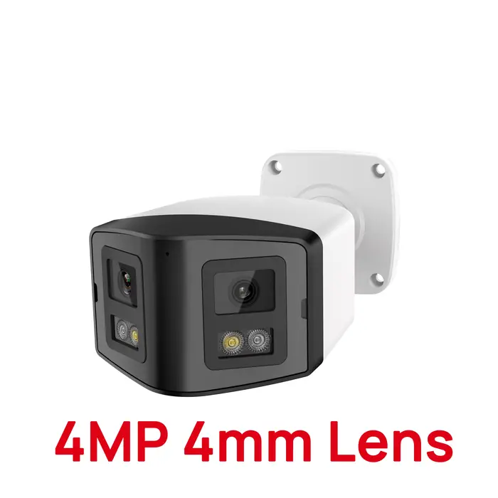VIKYLIN 170 ° Caméra de sécurité panoramique intelligente à double lumière, caméra IP à double obj