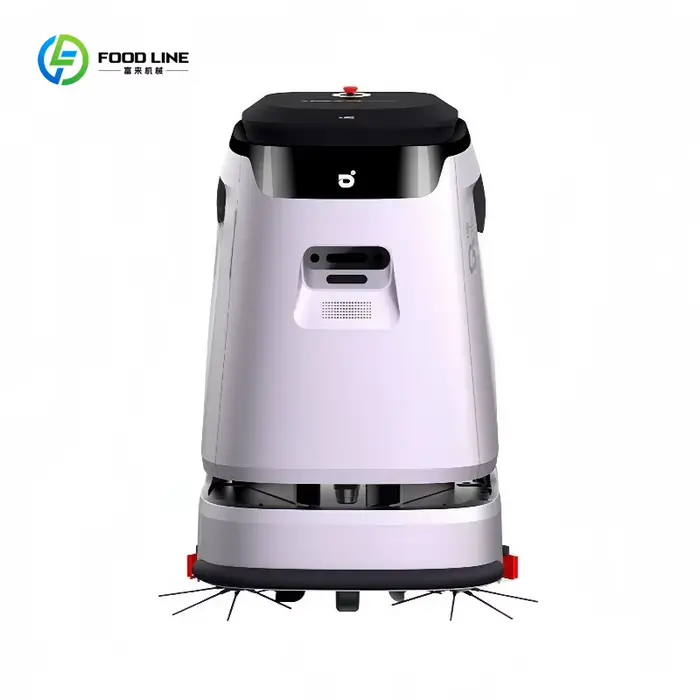Robot de nettoyage de qualité commerciale, machine de nettoyage de sols industriels pour entrepôts, 