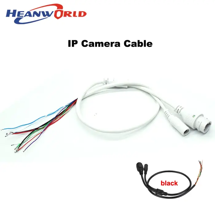Heanworld-Câble de caméra de sécurité IP, câble de caméra réseau, câble de caméra de vidéosurveillan
