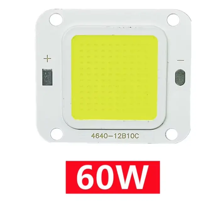 LED COB Lampe Perle DC27-36V 10W 50W 60W 70W Smart IC Pas Besoin De Pilote DIY Projecteur Extérieur 