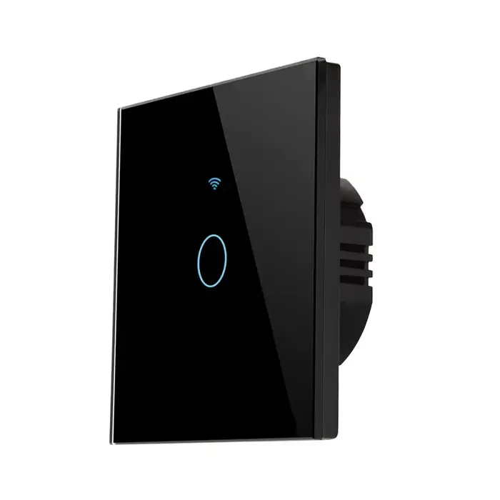 Matter WiFi maison intelligente verre interrupteur tactile Alexa 16A panneau de commande sans fil ch