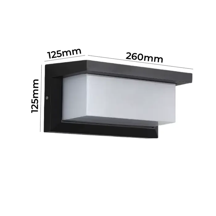 Applique murale extérieure LED moderne E27 étanche IP65 en aluminium porche lumière jardin clôture r