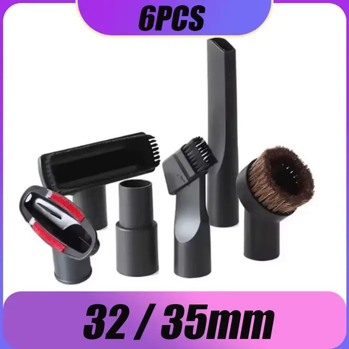 Buse de tête de brosse pour aspirateur, avec adaptateur 32/35mm, pièces de rechange, collecteur de p