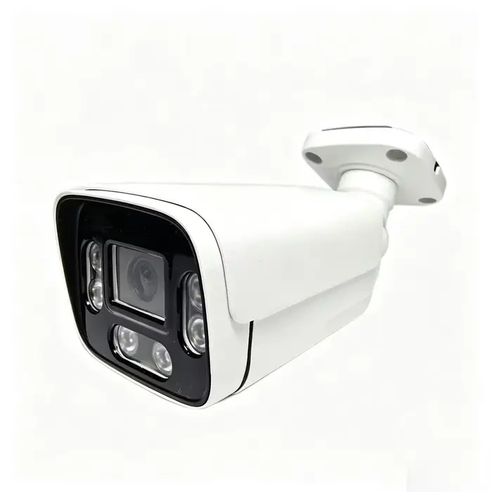 Caméra IP 4K 8MP, caméra AHD extérieure étanche 4MP, audio bidirectionnel, vision nocturne couleur,
