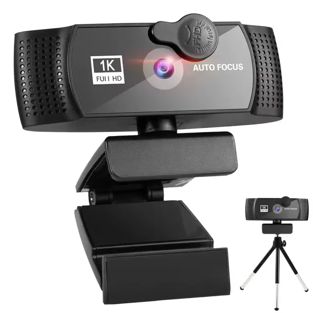 8K Webcam 4K 1080P Full HD caméra Web mise au point automatique avec Microphone prise USB Web Cam po