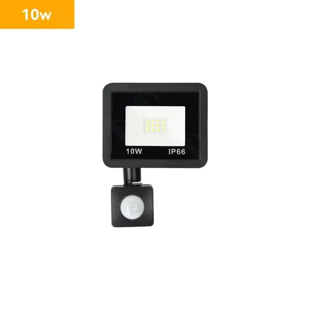 Projecteur LED extérieur étanche avec détecteur de mouvement 220V 10W 20W 30W 50W 100W