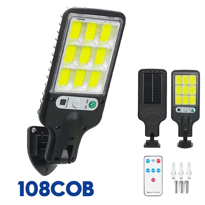 15 000LM Irradiation 500 ㎡   Lumière solaire pour lumière du soleil extérieure capteur de mouvement 