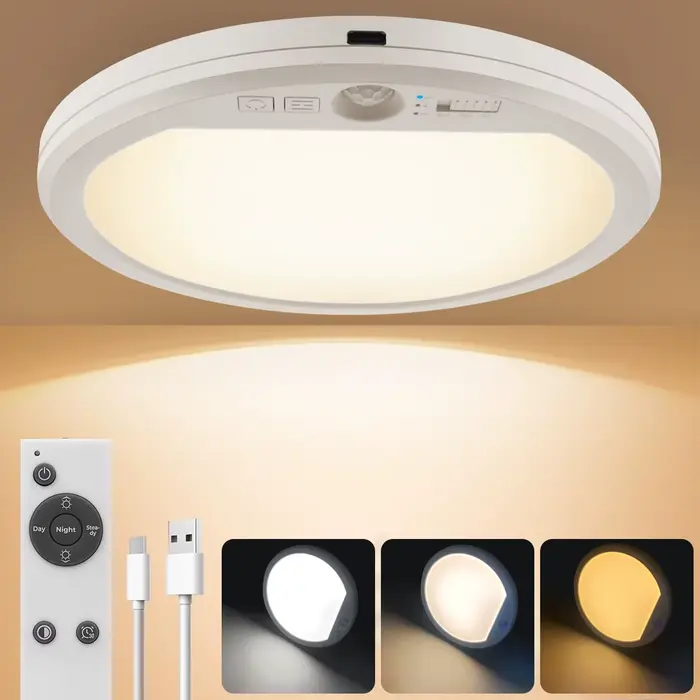 Lumière d'intérieur avec capteur de mouvement