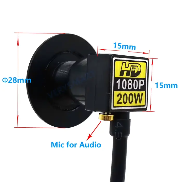 Mini caméra de vidéosurveillance AHD HD