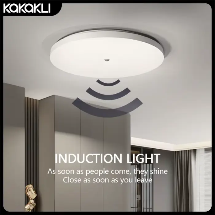 Détecteur de mouvement LED plafonnier humain infrarouge détection lumière porche couloir escalier balcon luminaires ménagers