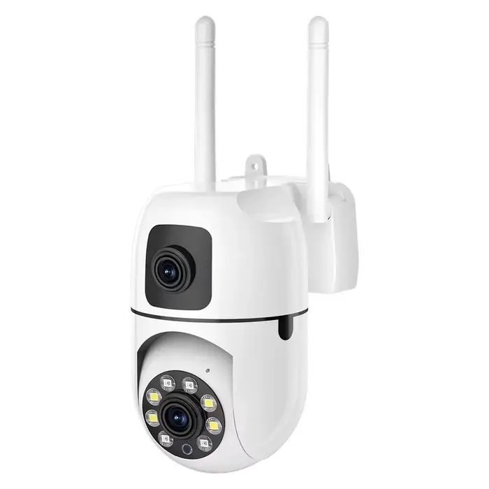 PEGATAH-Caméra HD de permission Extérieure, Dispositif de Sécurité 4K, 8MP, PTZ, Wifi, avec Objectif