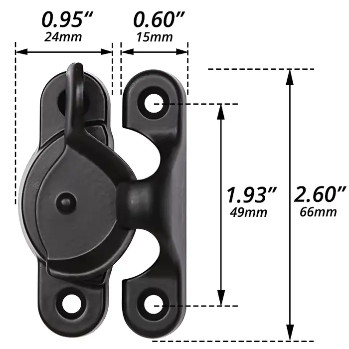 Serrure de ceinture de fenêtre de sécurité