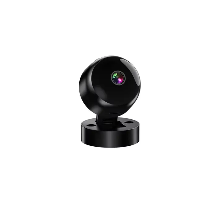 Smart 360 °   Caméra de sécurité 4K WiFi sans fil, surveillance intérieure et extérieure, détection 