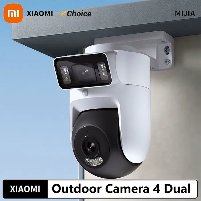 Nouveau Xiaomi caméra extérieure 4 double objectif 5MP 3K HD