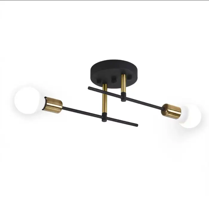 Plafonnier sans ampoule suspension industrielle moderne pour salon/salle à manger/chambre à coucher/