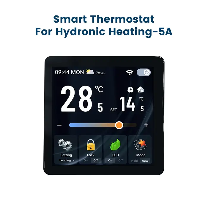 GIRIER Tuya WiFi Thermostat écran TFT régulateur de température intelligent pour chaudière à eau/gaz
