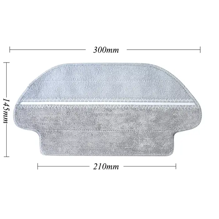 Chiffon de vadrouille pour aspirateur Xiaomi Mijia LDS / STYTJ02YM / Conga 3490 Viomi V2 PRO V3 SE, 