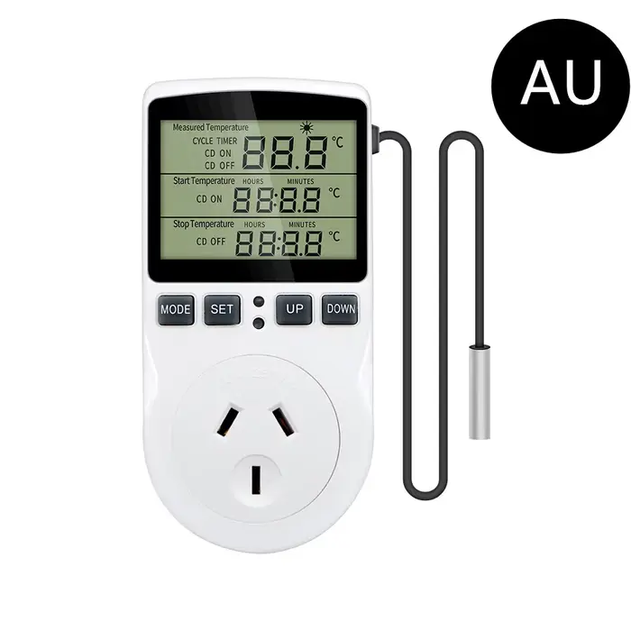 Thermostat intelligent EU US UK AU FR, prise de minuterie, contrôleur de température multifonction, 