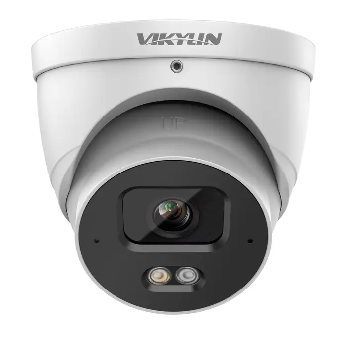Caméra de sécurité IP VIKYLIN 4MP IVS, double éclairage intelligent, micro intégré, détection de mou