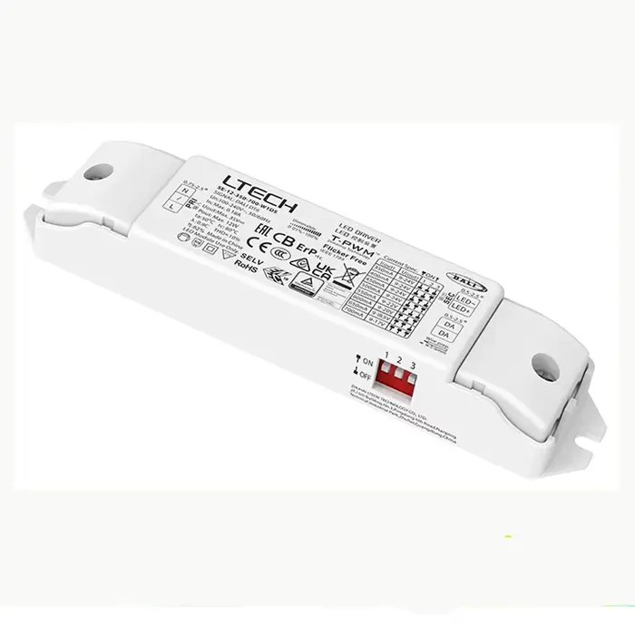 LTECH Dali-2 pilote de gradation Led 10W 12W 100mA-400mA 350mA-700mA CC transformateur d'éclairage D