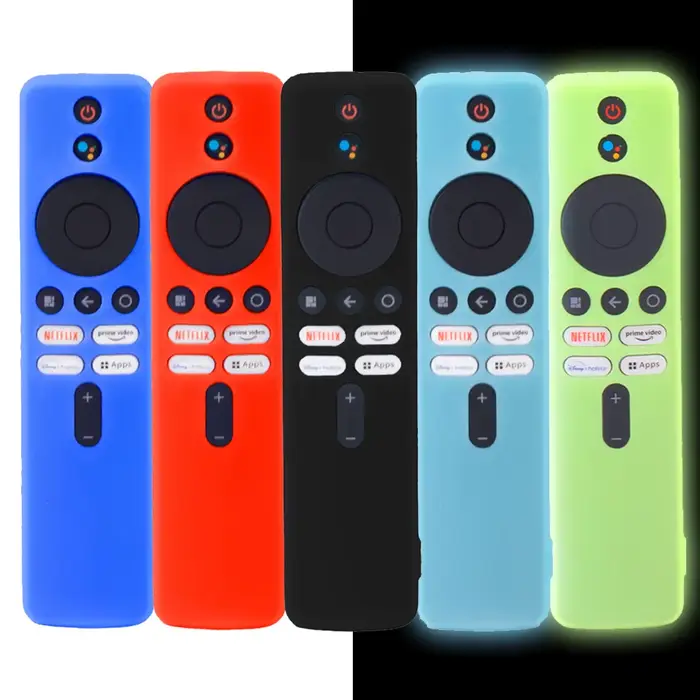 Étui de télécommande lumineux en Silicone, 1 pièce, pour Xiaomi TV Box S (2e génération), housse de 