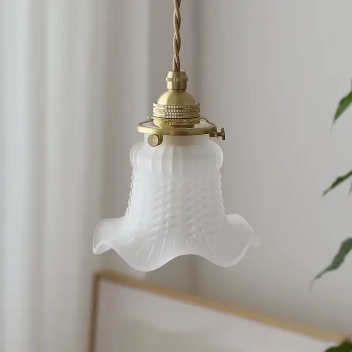Abat-jour de plafond en verre
