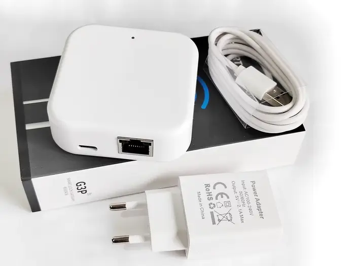 Passerelle filaire TTLock G3 PoE Hub pour maison connectée compatible avec serrures intelligentes et assistants vocaux Alexa Google pour sécurité et confort à distance