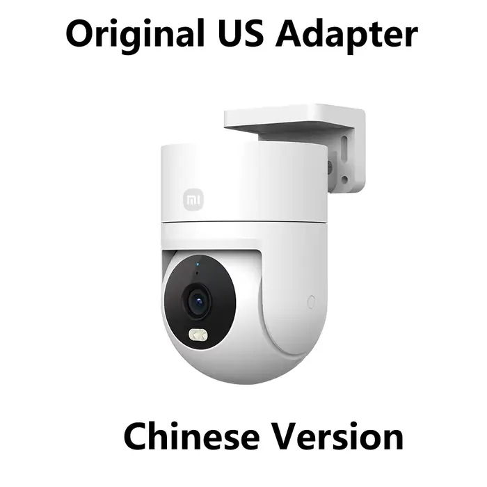 Xiaomi caméra extérieure 4C 5 mégapixels Vision nocturne couleur IP66 étanche bidirectionnelle carda