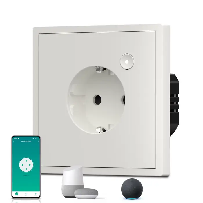 Prise murale intelligente BSEED Zigbee avec charge rapide USB-C 20W
