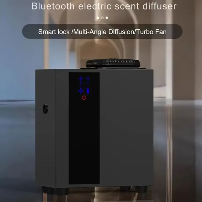 Diffuseur d'arômes professionnel 900m³ Bluetooth/WiFi pour diffusion d'huiles essentielles sans eau, usage professionnel et domicile, adapté pour salon de beauté, hôtel, club, centre commercial et maison
