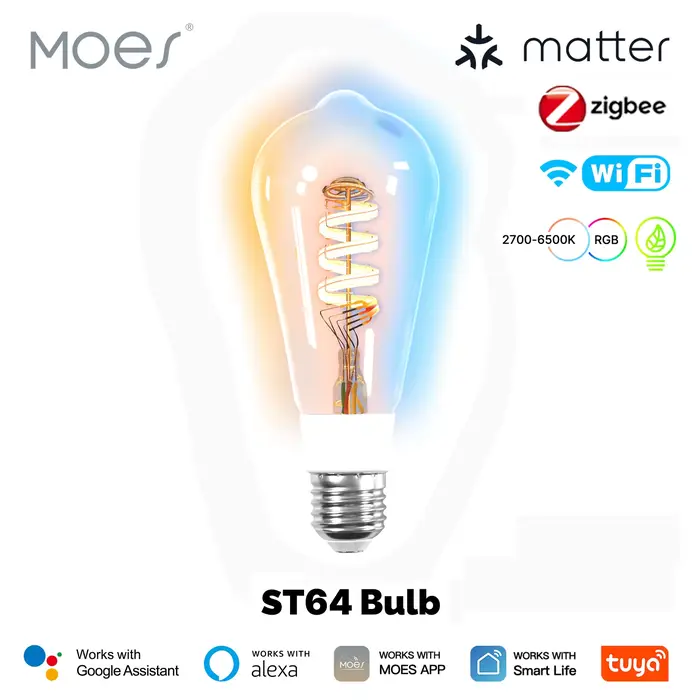 MOES Tuya – ampoule LED intelligente