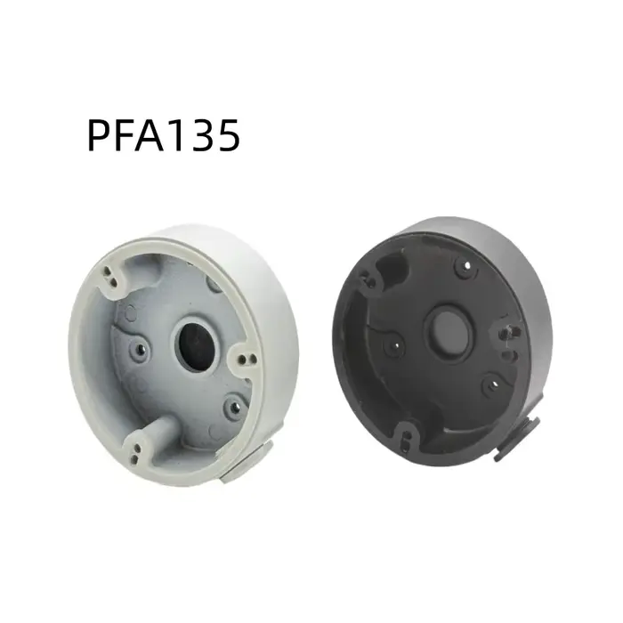 Boîte de jonction Dahua PFA135 support de caméra IP CCTV pour caméra dôme Dahua Bullet Turret IPC-HFW2831T-ZAS-S2 résistante aux intempéries pour sécurité extérieure