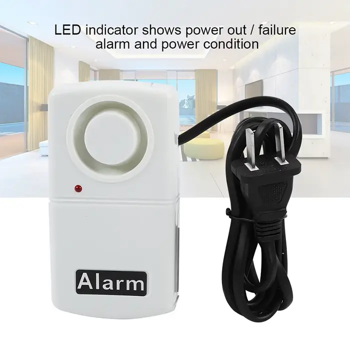 Alarme de panne de courant avec indicateur LED intelligent pour la sécurité de la maison occasions quotidiennes et spéciales