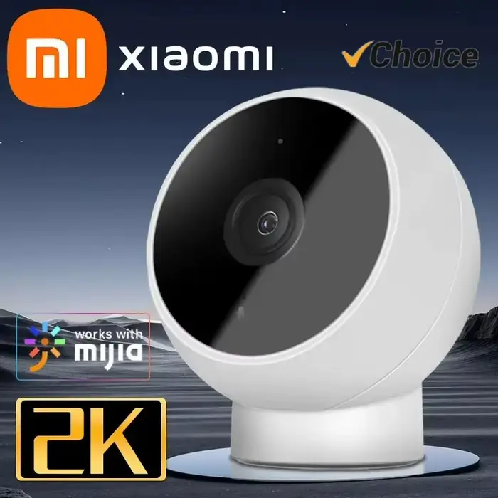 Xiaomi caméra IP intelligente 2K 1296P Full HD IR Vision nocturne moniteur de sécurité Super grand Angle WIFI