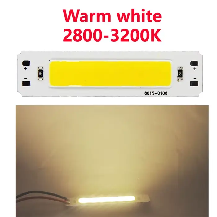 SUMBULBS 5V entrée cob led ampoule bande source de lumière pour bricolage USB led éclairage 2W 60*15