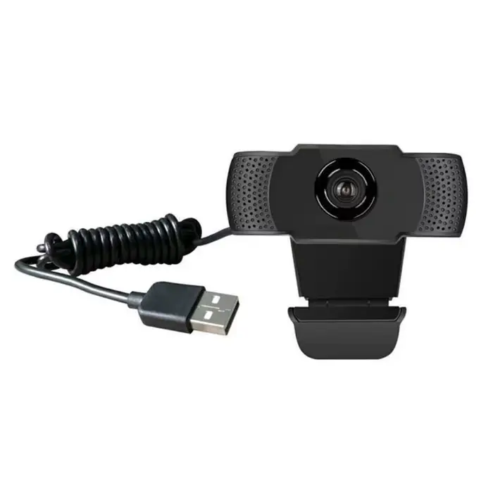 Nouveau Webcam 1080P caméra Web Full HD avec lumière de remplissage LED Microphone prise USB caméra 