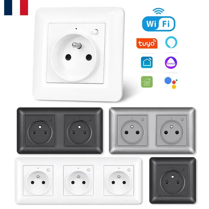 Prise intelligente Wi-Fi FR