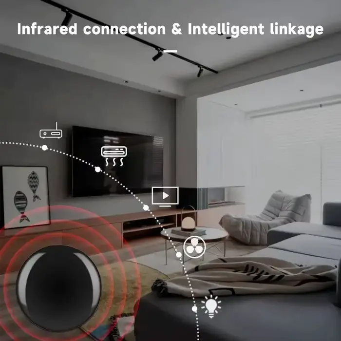 Tuya WiFi IR télécommande maison intelligente contrôleur infrarouge universel pour Alexa Google protection de sécurité à domicile domotique